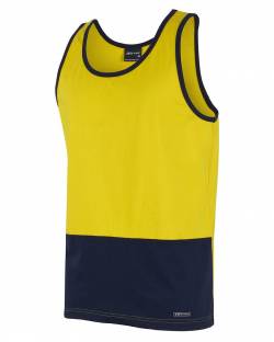 Hi Vis Cotton Singlet